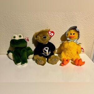 TY Beanie Babies The Attic Treasures Collection Lot 3 Salty Bonnie Prince 1993